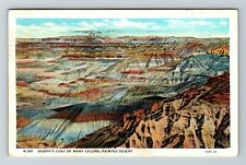 Painted Desert AZ-Arizona, Joseph's Coat Of Many Colors Vintage Postcard picture
