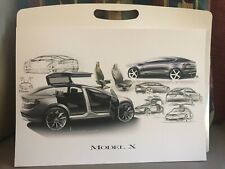 Tesla Model X Official Launch Night Poster - perfect. Suitable for framing. picture