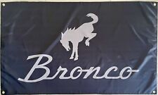 FORD BRONCO 3X5FT/90x150cm SUV 4x4 Trucks FLAG BANNER MAN CAVE GARAGE Wall Decor picture