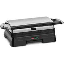Cuisinart GR-11 Griddler 3-in-1 Grill and Panini Press, Silver picture