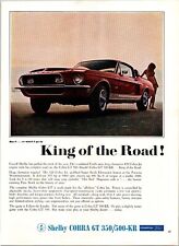 1967 AD 1968 Shelby Mustang Cobra GT500 KR 428 Cobra Jet picture