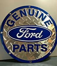 FORD SIGN Man Cave ~ Genuine Ford Parts, Metal 12