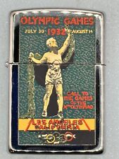 Vintage 1995 Olympic Games 1932 Los Angeles CA HP Chrome Zippo Lighter NEW picture