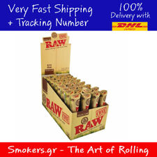 1x Full Box RAW Organic 1 1/4 Pre-Rolled Cones - SUPER PRICE - picture