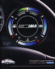 2005 Honda Civic Hybrid Original Advertisement Car Print Ad J344 picture