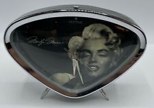 Centric Marilyn Monroe Triangle Shape Desk Shelf Clock For Parts Or Repair picture