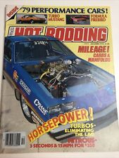 Popular Hot Rodding Magazine Turbo Mustang Formula Firebird December 1978 picture