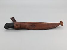 Vintage Falco Fishing Fillet Knife Fiskars Finland Normark Leather Sheath 1967 picture
