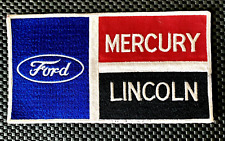 FORD LINCOLN MERCURY EMBROIDERED SEW ON ONLY BACK PATCH AUTO 8 3/4