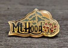 Mount Mt. Hood Stratovolcano in Portland Oregon Travel/Souvenir Lapel Pin picture