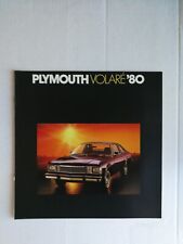 Vintage  1980 Plymouth Volare Full Color Original Brochure 323 picture