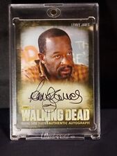 Cryptozoic AMC TWD Walking Dead Lennie James as Morgan Autographed Card A22 picture