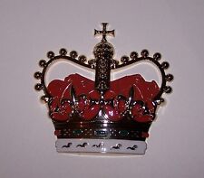 Royal Royalty Queen Crown Auto Car Hood Motorcycle Emblem Medal Badge Display XO picture