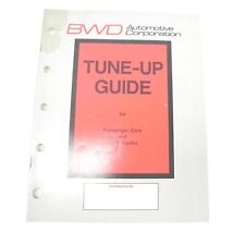 VINTAGE 1970-1984 BWD AUTOMOTIVE POPULAR CAR LIGHT TRUCK TUNE UP SPECIFICATIONS picture