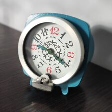 ☭ NOS Rare Desktop Watch Molnija cal. 57128H Clock 14 Jewels Vintage USSR Soviet picture