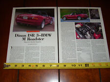 2001 DINAN BMW ISR 3 M - ORIGINAL ARTICLE picture