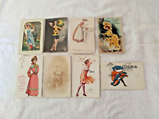 Postcards Vintage Lot of 8 Interesting Women Early 1900 picture