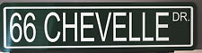 1966 66 CHEVELLE DRIVE METAL STREET SIGN CHEVY SS 396 427 454 SUPER SPORT GARAGE picture