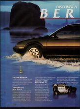 1988 Vintage ad Chevrolet Beretta retro car auto vehicle Black 2-pgs  10/17/23 picture