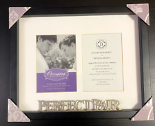 Wedding Invitation Keepsake Frame 5x7 Picture Bridal Collection Perfect Pair NEW picture