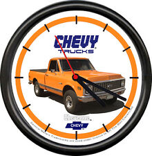Licensed 1972 Chevy Pickup Truck Vintage Chevrolet General Motors Wall Clock picture