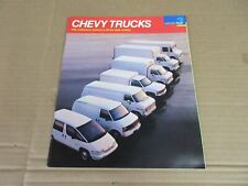 Vintage 1990 Chevy Trucks Commercial Vehicles and Motor Homes Chassis Vol 3   E3 picture