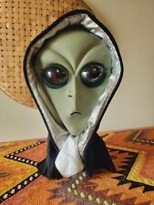 SPACE ALIEN Hooded Mask Bulging Bug Eyes EASTER UNLIMITED/Fun World Halloween picture