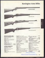 2006 REMINGTON No. 1 Rolling Block, Model 7 AWR, Seven LS & Magnum Rifle AD picture