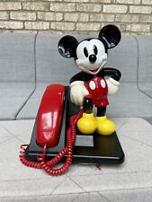 Vintage 1990's Mickey Mouse Corded Land Line Telephone AT&T Disney 90s Retro picture