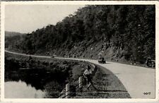Typical PA Highway U.S. Route 22 thru Mtns Huntingdon and Tyrone Postcard T18 picture