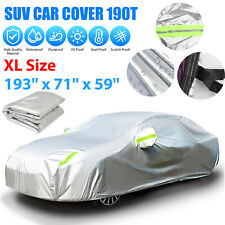 XL Size Full Car Cover Waterproof Outdoor Sun Snow Rain UV Heat Dust Resistant picture
