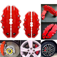 4x 3D Style Car Universal Disc Brake Caliper Covers Front & Rear Kit Accessories picture