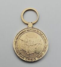 Nigerian Crisis 1966-1970 Medal Pendant For Recognised Service 19mm Diameter picture