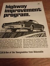 1967 442 Oldsmobile Magazine Ad picture