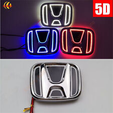 5D LED Emblem Badge Car Front or Rear Replaced for Civic City Odyssey Vezel picture
