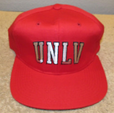 Vintage UNLV Rebels Starter Brand Snapback Flat Bill Cap Hat - New with Tags picture
