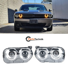 For 2015-2023 Dodge Challenger Pair Of Halogen Headlights Replacement Set RH+LH picture