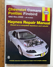 2004 Haynes Auto Repair Manual-Chevrolet Camaro, Pontiac Firebird. 1993-2002. picture
