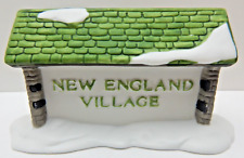 Dept 56 Heritage Village New England Village Sign #65706 w/Box Old Store Stock picture