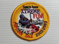 BSA - 2002 / 2003 Trails End Popcorn Sale Patch - Boy Scouts of America picture