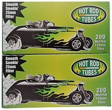 Hot Rod Cigarette Tubes 100mm Menthol 200 Tubes Per Carton [40-Boxes] picture