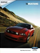 2014 Ford Mustang V6 V6 Premuim GT GT Premium Shelby GT500 DLX Sales Brochure  picture
