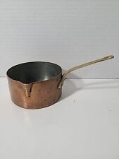 19th Century Hammered Cooper Hot Mik Supplement Made In France 2