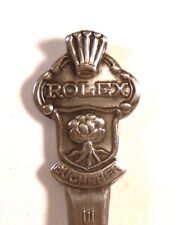 Vintage Rolex Bucherer CB Stainless Steel Vintage Souvenir Spoon Collectible picture