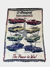 1960's 1970's MOPAR 🚙 dodge chrysler plymouth VINTAGE MUSCLE CAR 💪🏻blanket picture