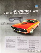 2006 '70-'74 Dodge Challenger Mopar Restoration Parts info card picture