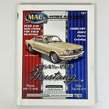2003 MAC's Antique Auto Parts Catalog for 1964½ - 1973 Ford MUSTANG picture