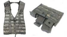 (NEW) Combo- US Army FLC Tactical Vest & Triple Mag Pouch, DIGITAL-MOLLE II USGI picture
