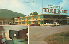 Williamsburg KY, Convenient Motor Lodge, Advertising, Old Cars, Vintage Postcard picture