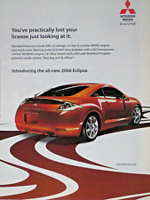 2006 Mitsubishi Eclipse Lost License For Just Looking At It Original Print Ad   picture